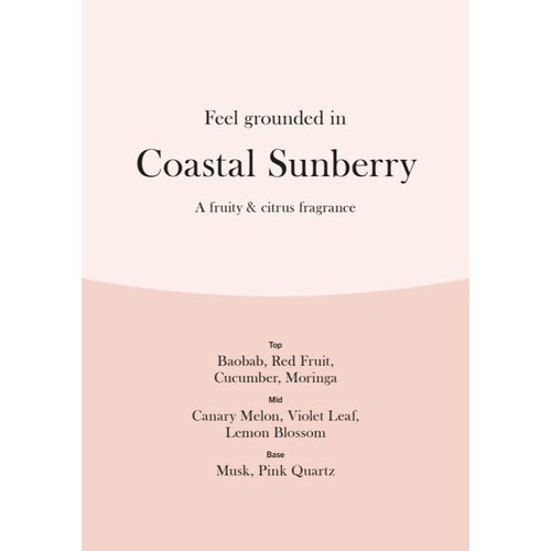 WoodWick Coastal Sunberry di&amp;scaron;eča sveča z lesenim stenjem 275 g Slike