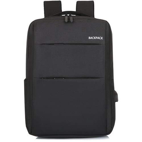 INF Večnamenski poslovni nahrbtnik za prosti čas z vgrajenim polnilnim priključkom USB Black, (21535262) Slike