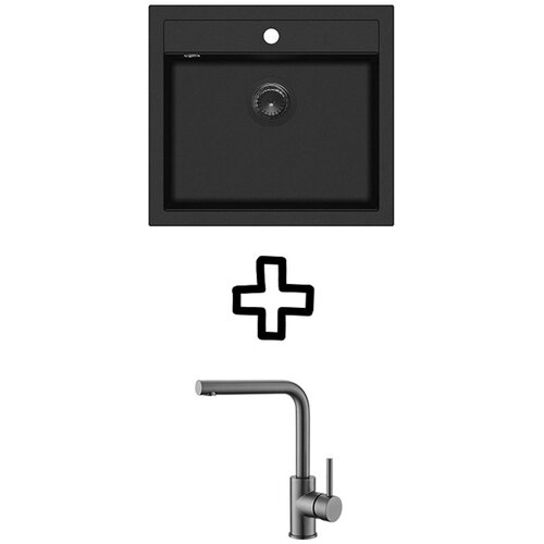  Quadro SQQ100W + Zora PVD Black metallic/Grafit Cene