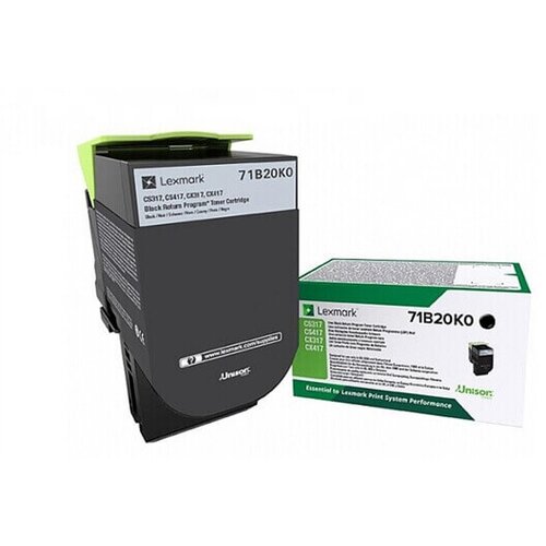  Lexmark 71B20K0 črn/black - original Cene