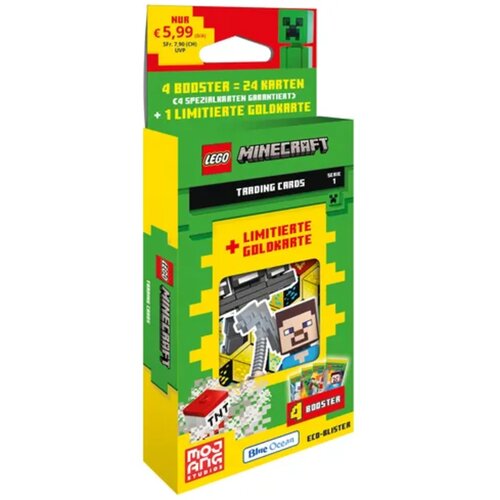 Lego Minecraft Trading Card Collection Series 1 - Blister (V NEM&amp;Scaron;ČINI) - 1 k. Slike