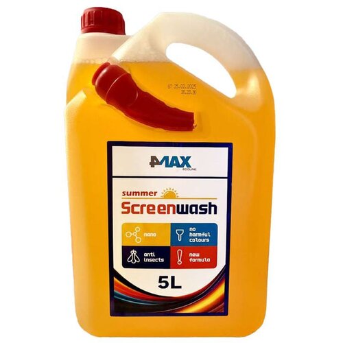 4Max letnja tečnost za pranje vetrobrana, 5 l Slike