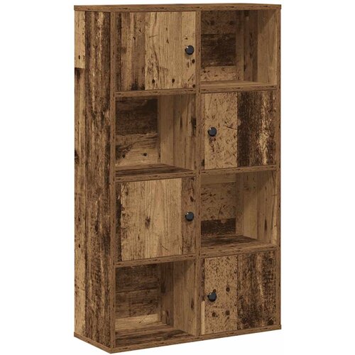 Maison Chic Knjižna omara - Knjižni regal starinski les 60x24x101,5 cm inženirski les, (21724766) Slike