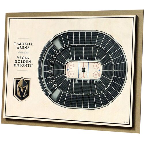 Vegas Golden Knights 3D Stadium View slika Slike