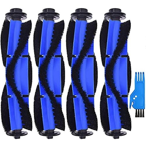 INORCO 4 paketi valjčnih krtač, združljivih z deli in dodatki za robotski sesalnik Eufy Robovac 11s Robovac 15c Robovac 30 Robovac 30c Robovac 12 Robovac 35c, (21853565) Slike