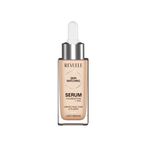 Revuele serum in tekoča podlaga v enem - Serum Foundation + HA - Light/Medium Slike
