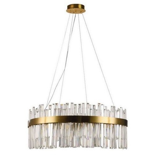 LED prigušiva luster na sajli LED/110W/230V 3000-6500K zlatni + daljinski upravljač Cene