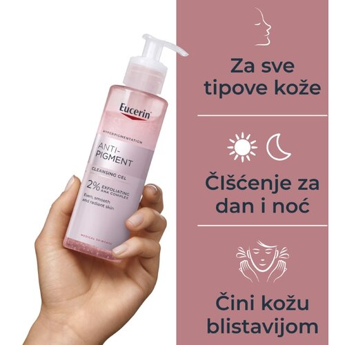 Eucerin anti-Pigment Gel za či&amp;scaron;ćenje 200ml Slike