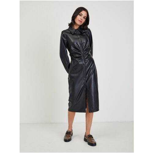 Orsay black Leatherette Midishats - Ladies Slike