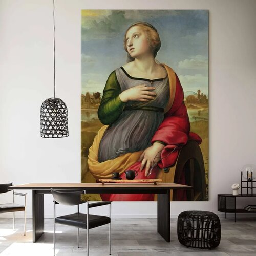  XXL slika - Raphael &amp;ndash; Saint Catherine of Alexandria 113x170 Slike