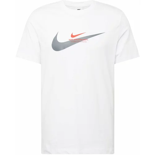 Nike Sportswear Majica crvena / crna / bijela