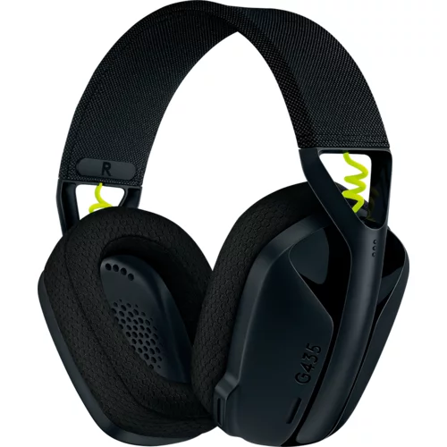 Logitech slušalice Gaming G435 LIGHTSPEED, bežične, crneID: EK000435280