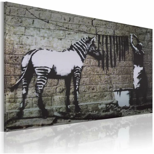  Slika - Zebra washing (Banksy) 60x40