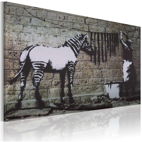  Slika - Zebra washing (Banksy) 60x40 Slike