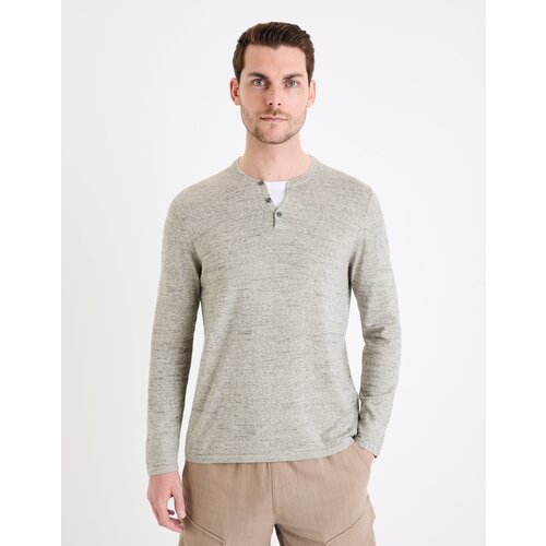 Celio Henley Gelano Sweater - Men's Slike