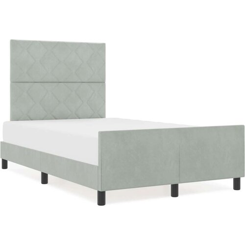 VidaXL Krevetna Okvir Svjetlosiva 120x200 cm Bar&amp;scaron;un Slike