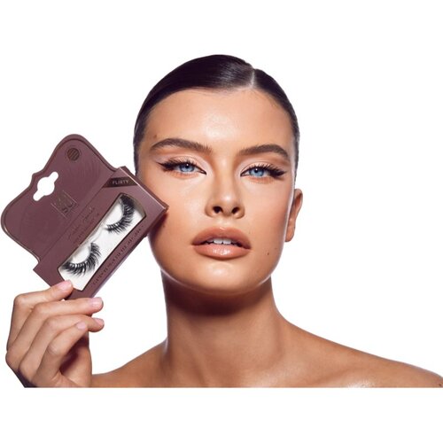SOSU Cosmetics Hidden Agenda Fox Eye Collection umjetne trepavice nijansa Flirty 1 kom Slike
