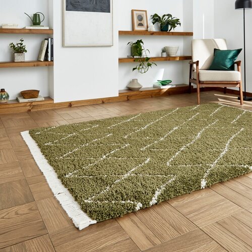 Think Rugs Zelena preproga 160x230 cm Boho &amp;ndash; Slike