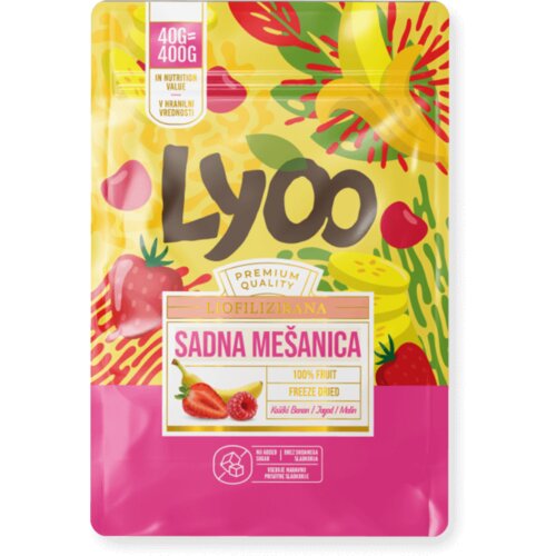  Komadići banana / jagoda / malina - 40 g Cene