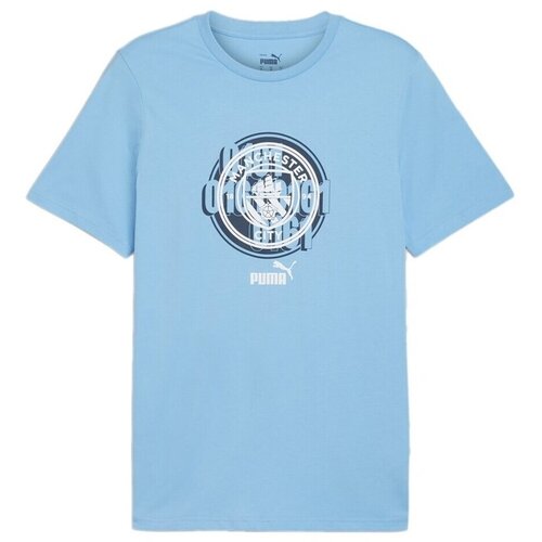 Puma Majice s kratkimi rokavi Manchester City Home Modra Slike