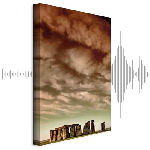  Slika - Clouds Over Stonehenge (1 Part) Vertical 40x60 Akustična Cijene