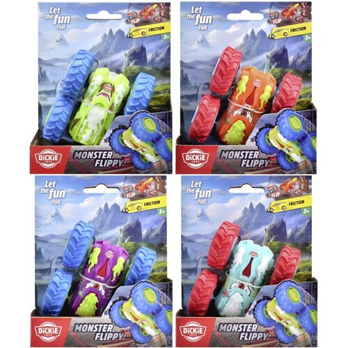 Dickie vozilo Monster Flippy 10 cm, 4 sort Cene