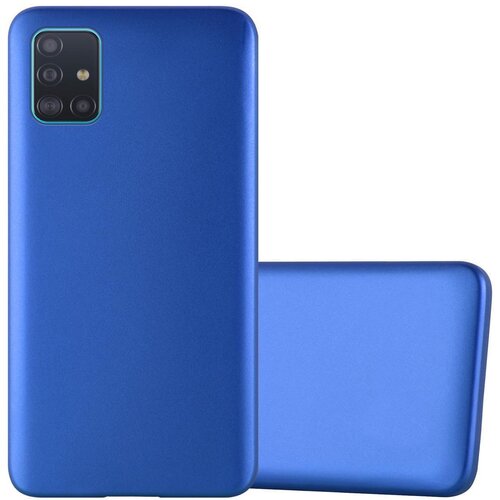 Cadorabo Case, združljiv s Samsungom v kovinsko modri - za&amp;scaron;čitni pokrov, narejen iz fleksibilnega silikona TPU, (20593872) Slike