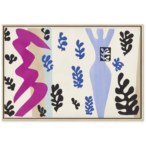  Slika - Henri Matisse &amp;ndash; The Knife Thrower (from Jazz) 120x80 U prirodnom drvenom okviru Slike