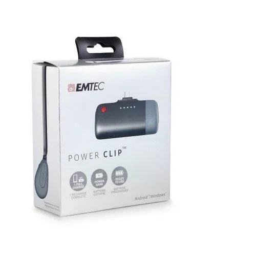 megaM zunanja baterija powerbank emtec power clip 2600mAh