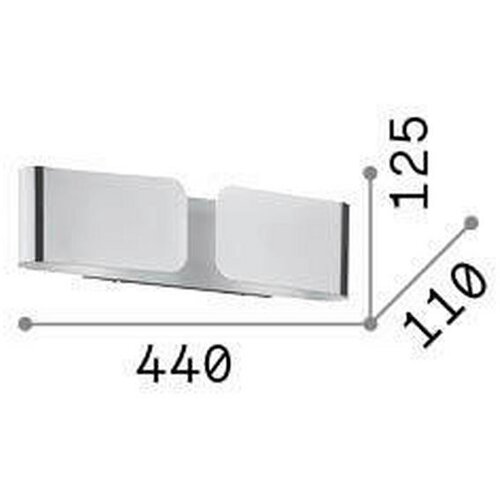 Ideal Lux STENSKA SVETILKA Clip Small Oro E27 Slike