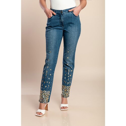 Fenzy Plus Size Traperice, Tamnoplave Cijene