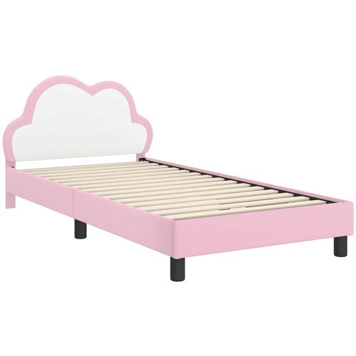  za djecu s uzglavljem Ružičasta 90 x 190 cm PU Slike