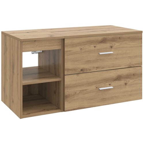 vidaXL Komplet pohi&scaron;tva za kopalnico 2 pcs Artisan hrast, (5000245857) Cene