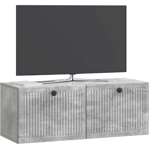 ormar za zid Zidne Betonska siva 78,5 x 31 x 30 cm Slike