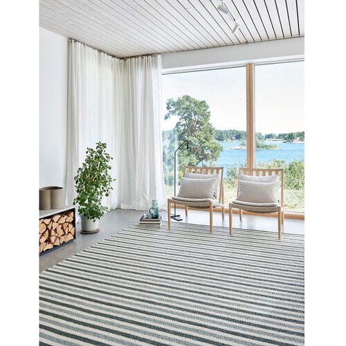 Pappelina zelen/kremno bel zunanji in notranji tekač 70x240 cm teo sage &amp;ndash; Slike
