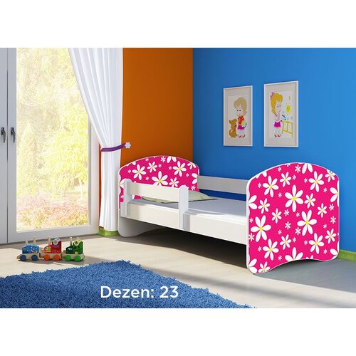ACMA dečiji krevet ii 140x70 + dušek 6 cm WHITE23 Cene