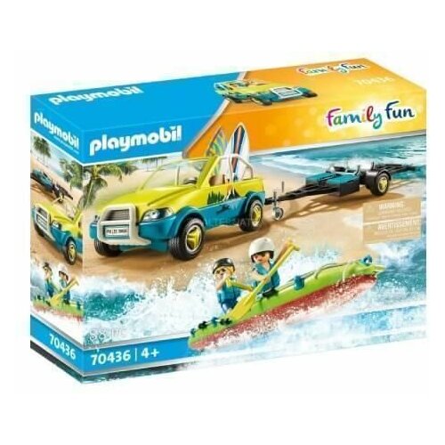 Playmobil automobil za plažu sa kanuom 4370436 Slike