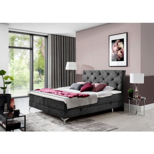 ELTAP Boxspring krevet Adel u glamur stilu-140x200-Dora 95 Cene