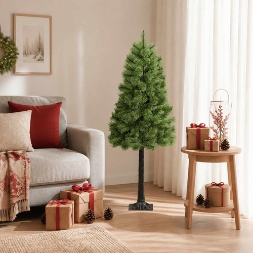  Umjetno božićno drvce s nogom PVC i metal Slike