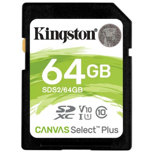 Kingston mikrosd mem.kart.64GB select plus klasa10 Slike
