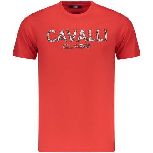 Cavalli Class SHORT SLEEVE T-SHIRT MEN RED Slike