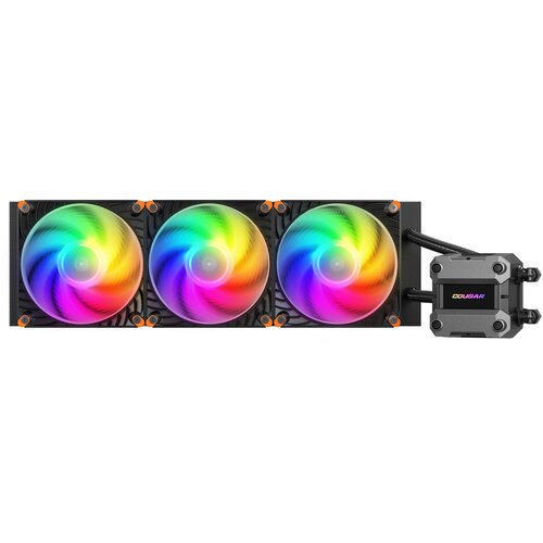Cougar CPU Water Cooling Poseidon Ultra 360, ARGB, Black Slike