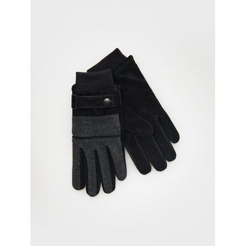 Reserved Men`s gloves - siva Cene