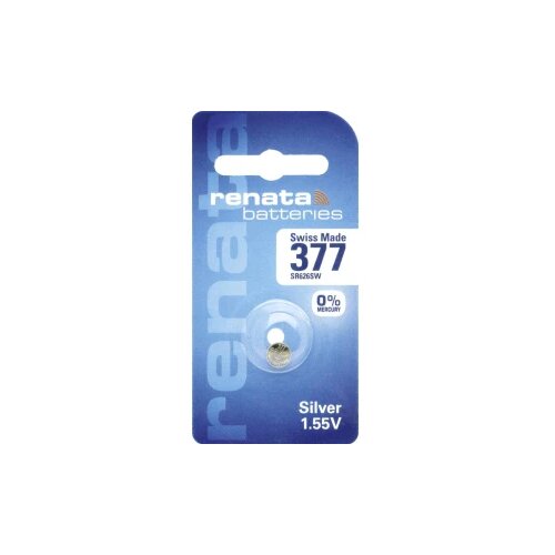 Renata gumbasta baterija 377 1.55 V 1 St. 24 mAh srebrovo-oksidni Cene