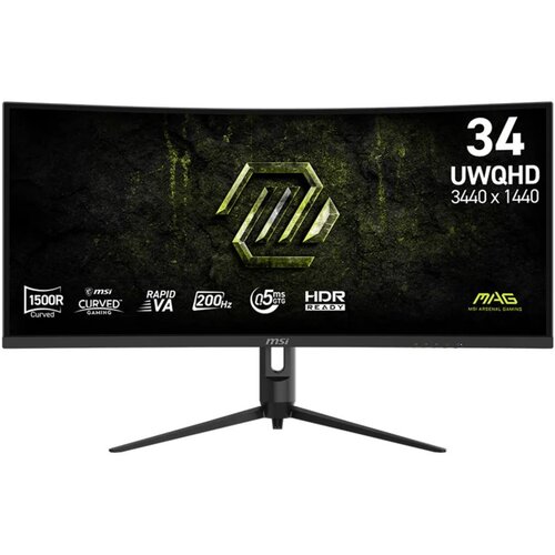 MSI Igralni monitor MAG 342CQRFDE E20 3440x1440 200Hz, (5000532508) Slike