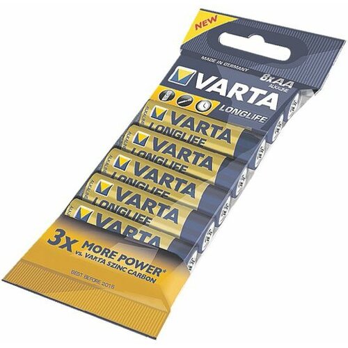 Varta cons.LongLife Battery AA 4106 Fol.8, (20811059) Cene