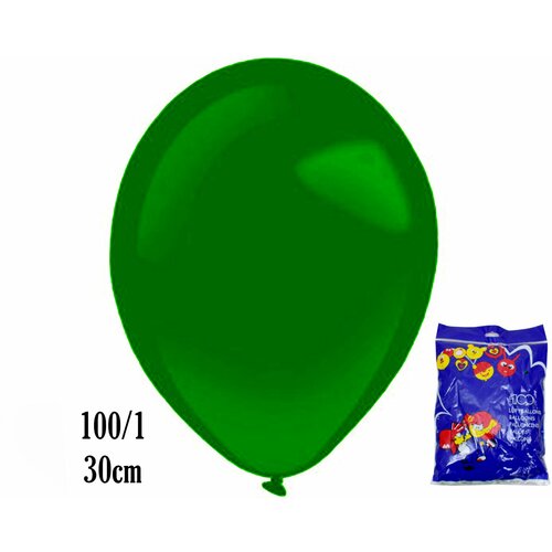 baloni tamno zeleni 30cm 100/1 000360 Slike