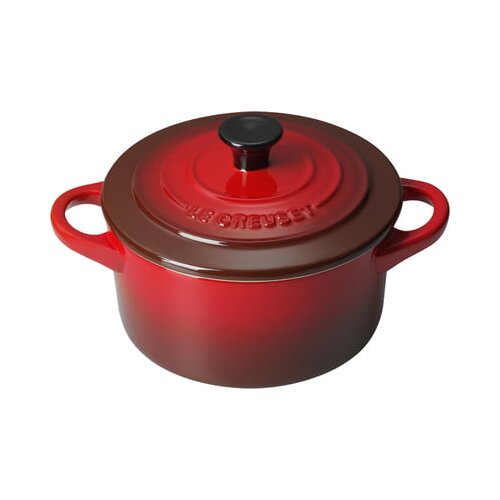 Le Creuset Mini-Cocotte 10x5 cm - Če&amp;scaron;njevo rdeča Slike