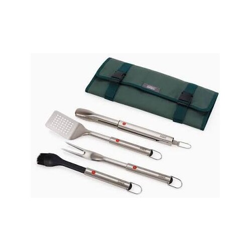 Joseph Joseph GrillOut 4-pc SSL BBQ Utensil Set w. Storage Case Slike