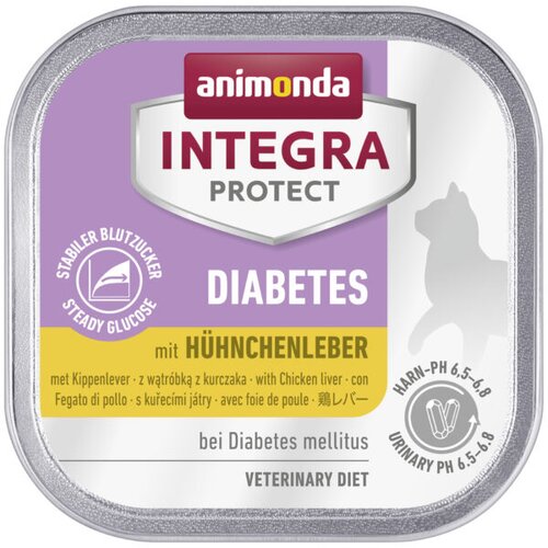 Animonda Integra Protect Adult Cat Diabetes – Pileća Džigerica 100g Cene